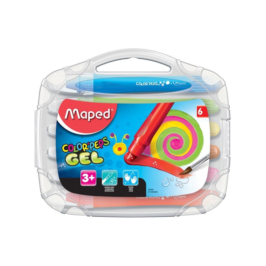 

Maped Gel Crayon isi 6 Warna