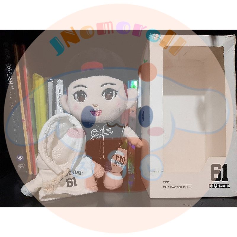 (BOOKED) CHANYEOL EXO OFFICIAL DOLL (PRELOVED)