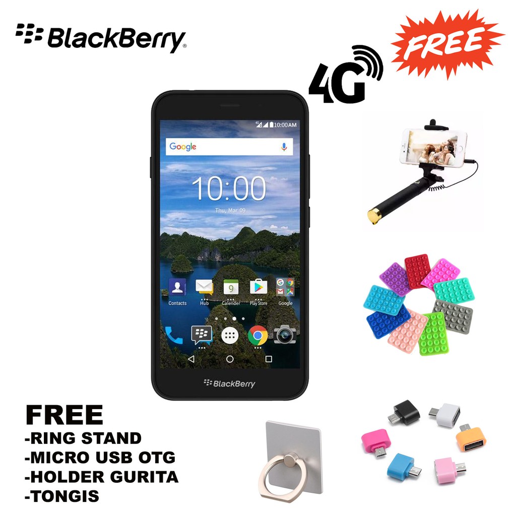 Blackberry Aurora Ram 4GB - 32GB - Garansi Resmi - Android Pertama Dual SIM