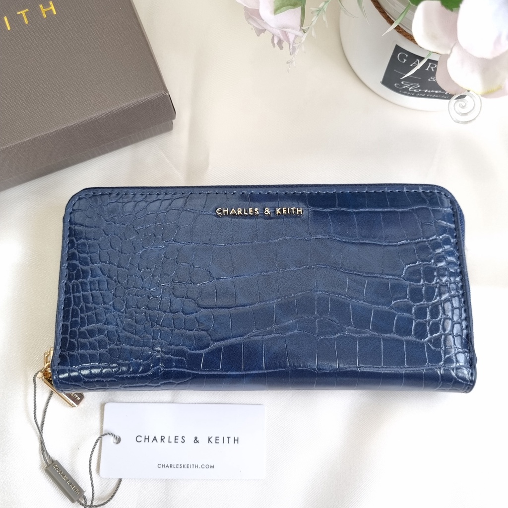 DOMPET CK PRINTED LONG CROCO EFFECT - CK027