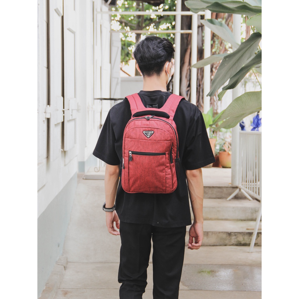 [KLIKTAS] Tas Ransel Unisex - Ransel Polo Caesar 33023-Ransel Backpack Sekolah