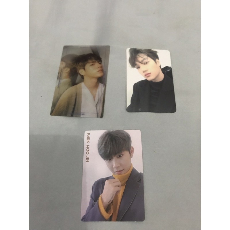 OFFICIAL PHOTOCARD EXO WANNAONE | KAI ONG SEONGWOO PARK WOOJIN