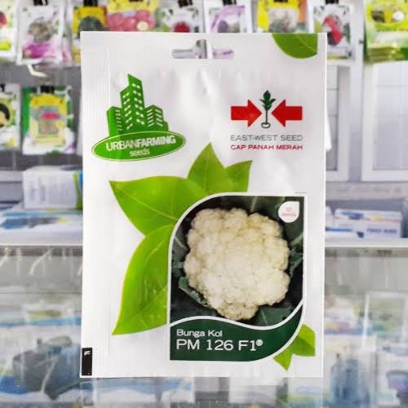 Benih-Bibit Panah Merah Bunga/Kembang Kol PM 126 F1 - 50 Seeds