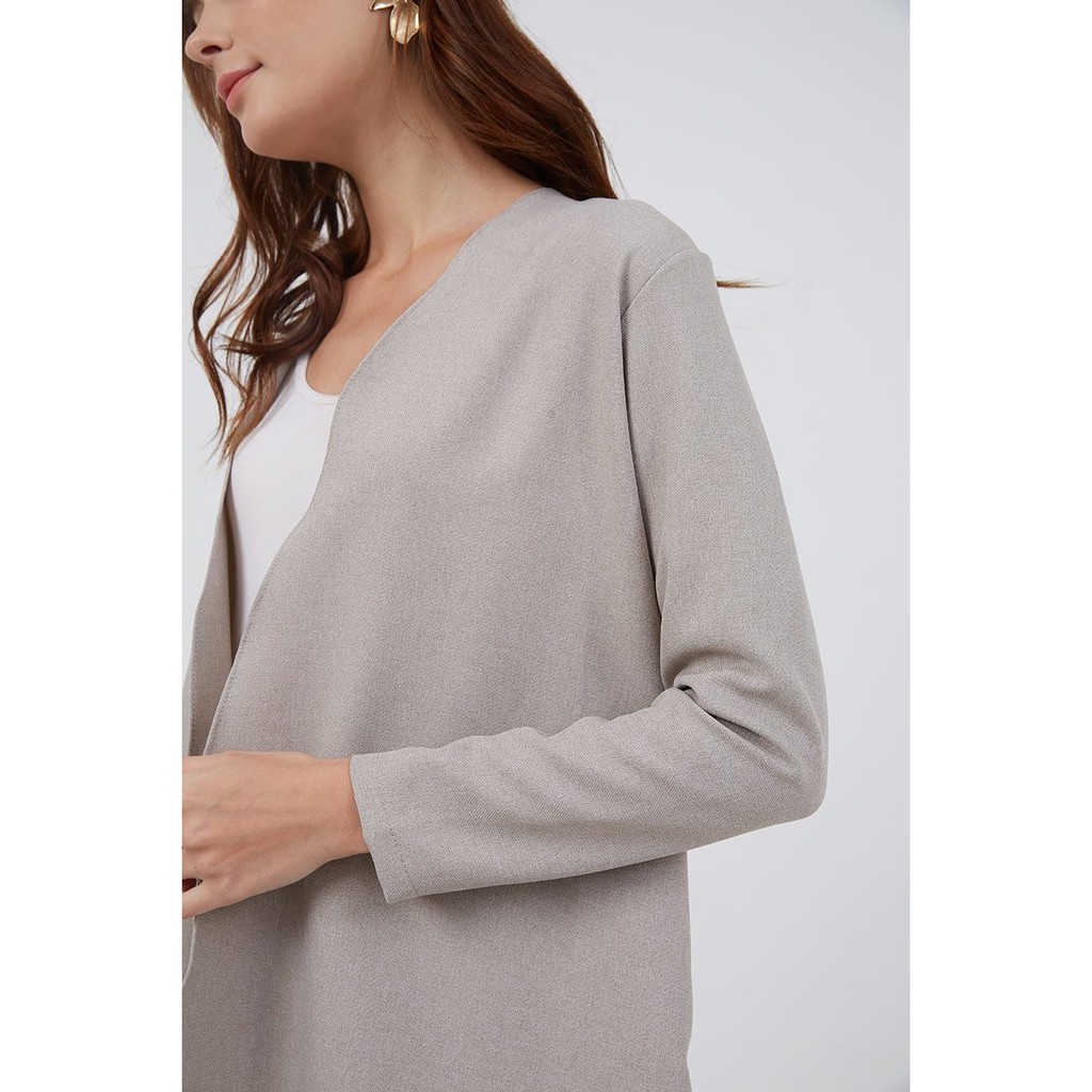 Berrybenka - Outerwear Kardigan Sophie Irani Basic Cardi-Cream