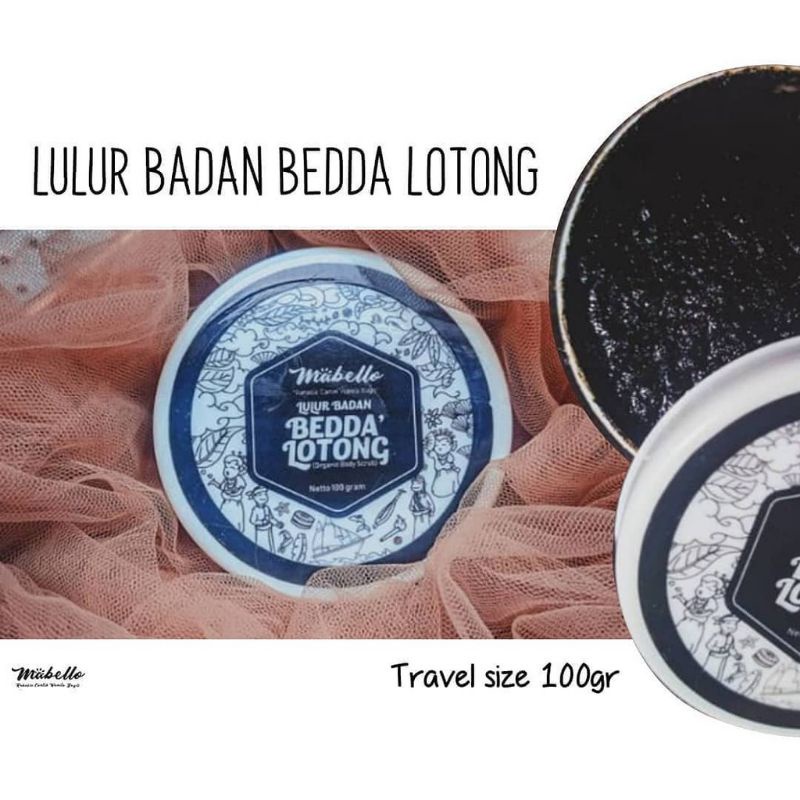 MABELLO Lulur Bedda Lotong Original (Travel size)