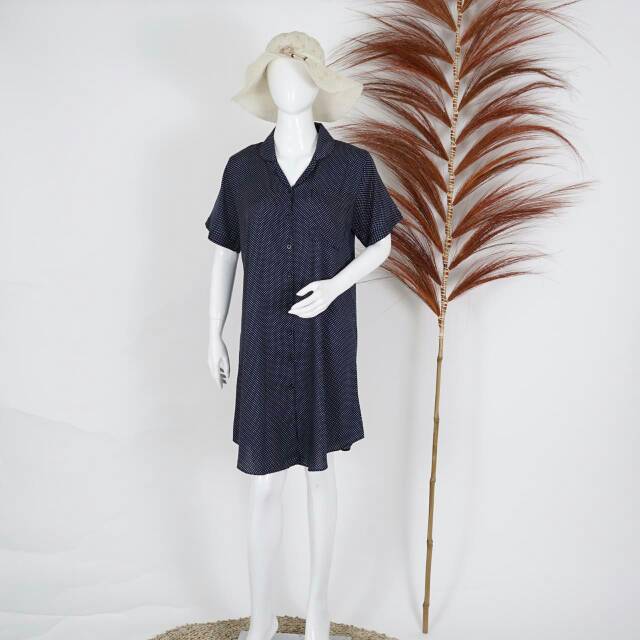 BAJU TIDUR WANITA DOTTIE PIYAMA ORI KHEVAMAUZA