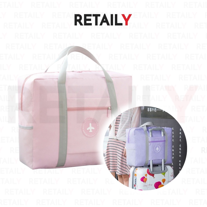 Retaily RY1434 Tas Travel Lipat Besar Hand Carry Bag Waterproof Fold Bag Organizer