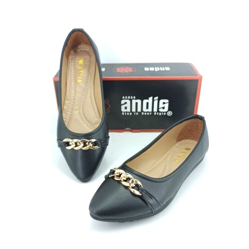 Sepatu Flat Shoes Wanita Andis AN20