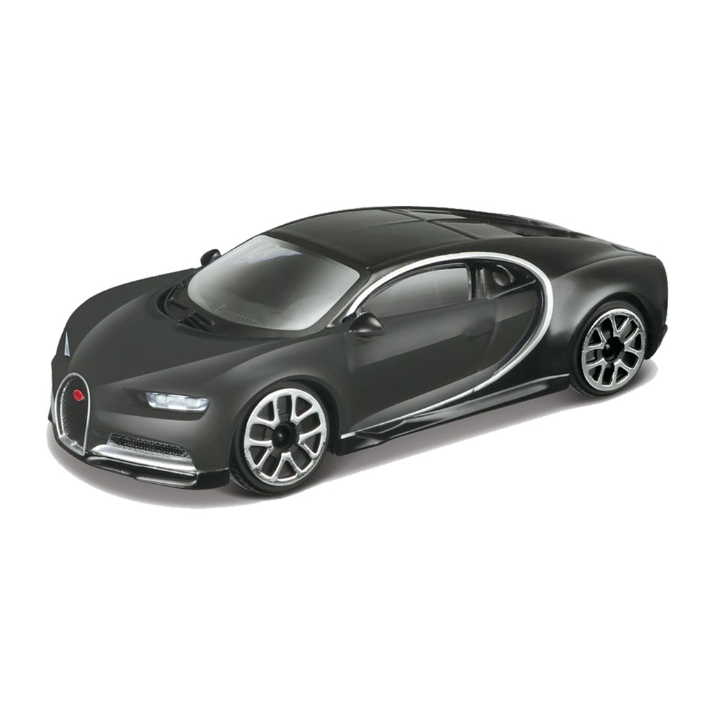 Bburago 1.43 Street Fire Asst - Bugatti Chiron Blue - Grey Black