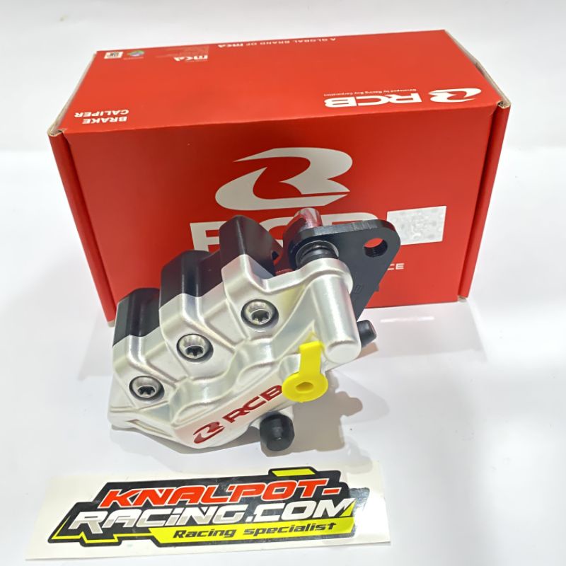 Caliper Rem Depan RCB Mxking Vixion New Silver