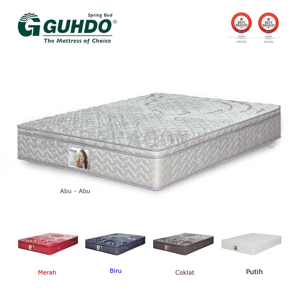 Guhdo Spring bed Kasur Standard Plush Top 160x200x26