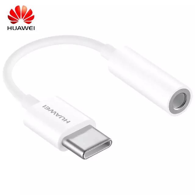 Converter Usb Type C Earphone Headset Handsfree Huawei Original Ori