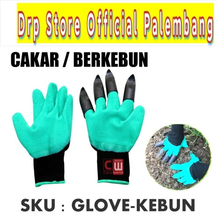 1 SET SARUNG TANGAN BERKEBUN / GARDENING GLOVES / CAKAR TAMAN