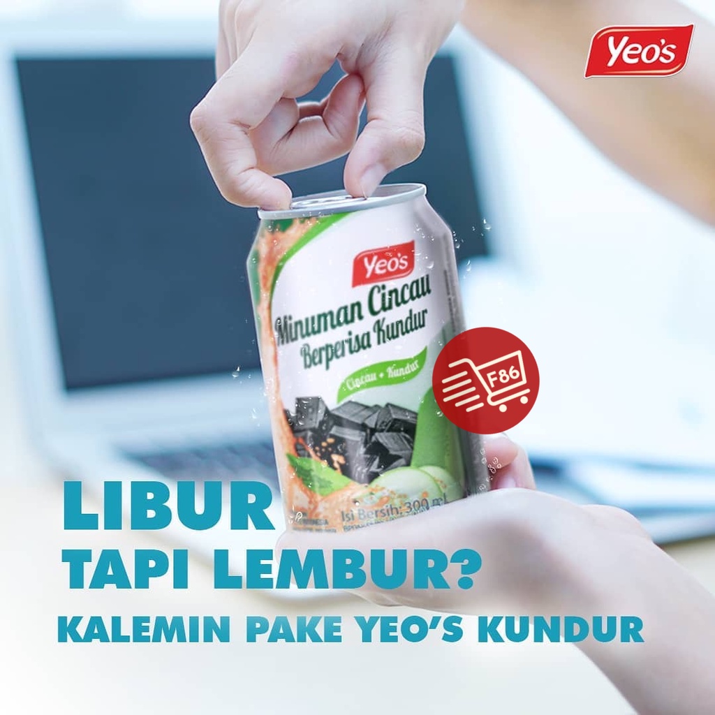 YEOS MINUMAN KALENG 300ML ISI 6 PCS SIAP DIMINUM BANYAK RASA