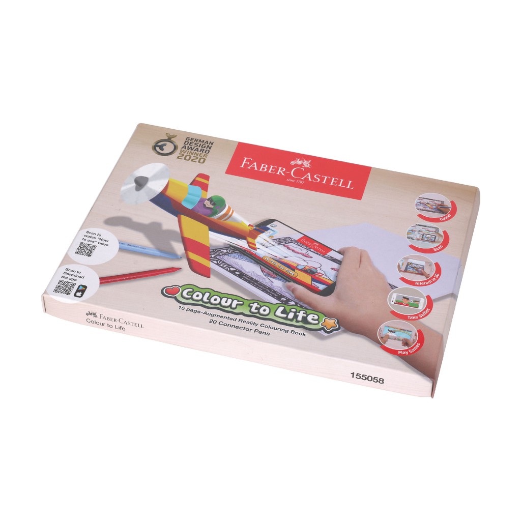 Faber-Castell Colour To Life Coloring Book