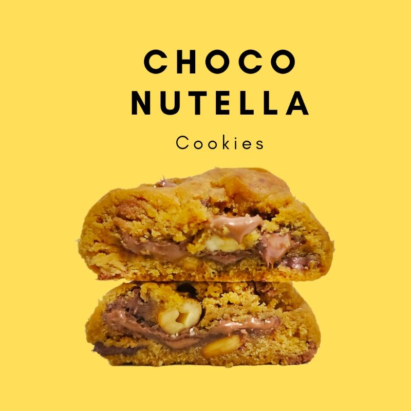 

Yoona Bakes - Choco Hazelnut Cookies