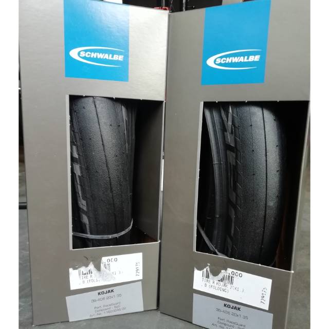 Ban luar sepeda schwalbe kojak 20 X 1.35 cocok untuk sepeda lipat foldingbike seli