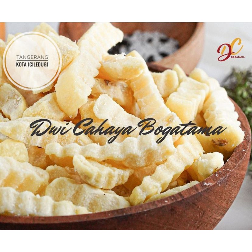 

Kentang potato crinkle cut 1kg