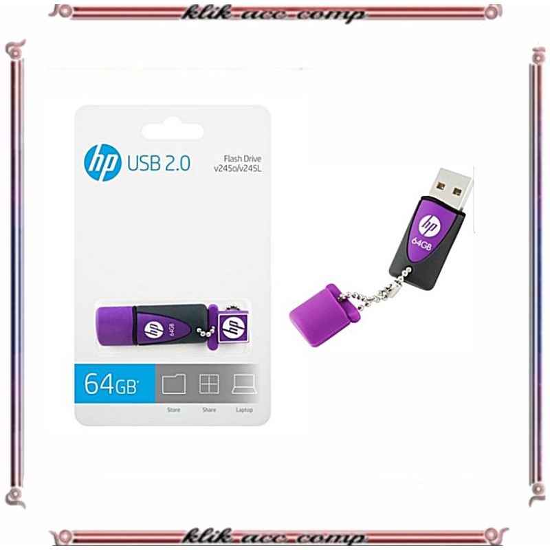 flashdisk hp 64gb v245o original