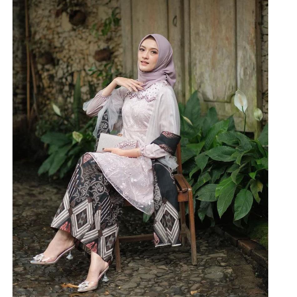 Koleksi Terbaru.. Kebaya Luna Series Rose Gold KEBAYA MODERN ORIGINAL COUPLE BAJU BATIK ATASAN WANIT