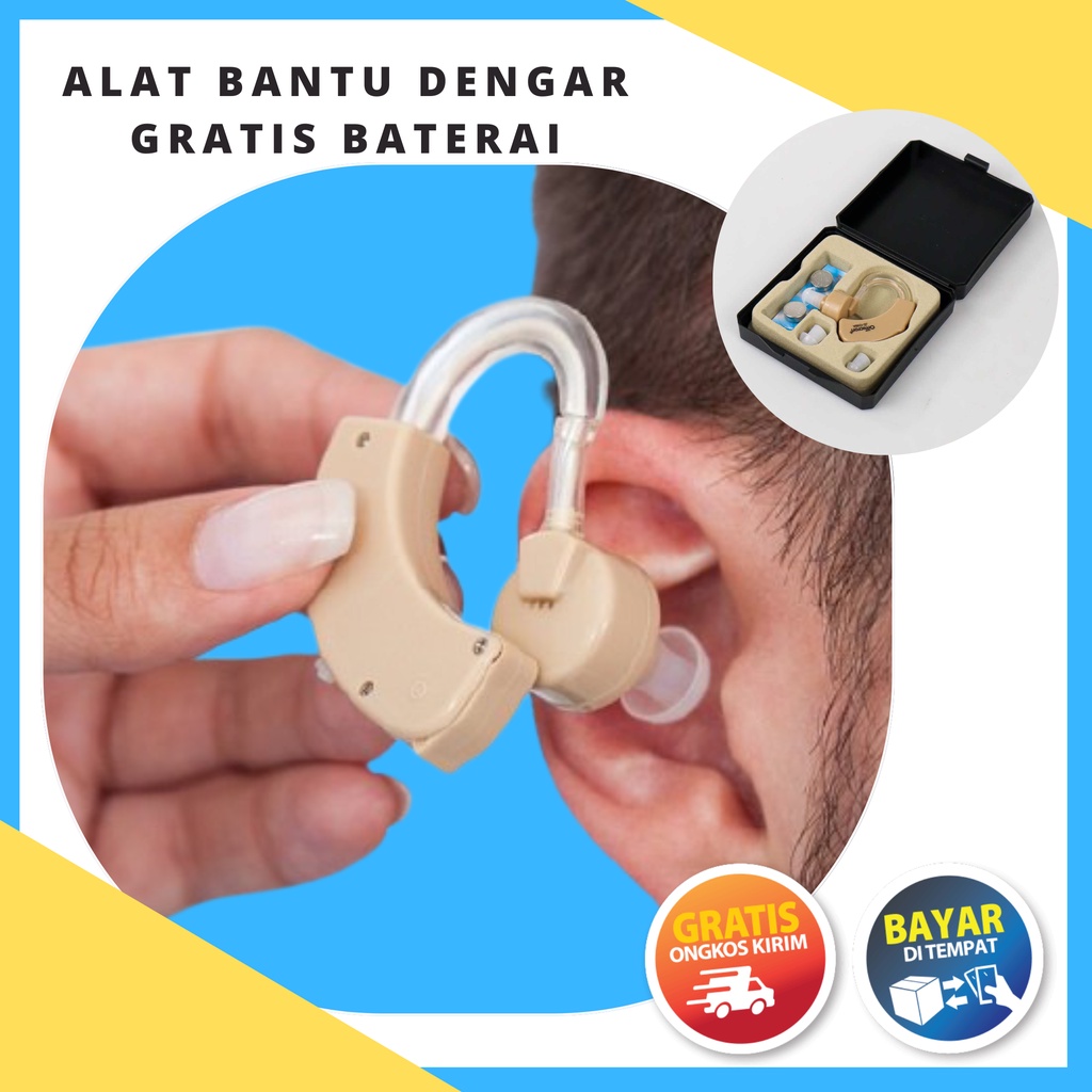 ABD Alat Bantu Dengar Pengeras Suara Hearing Aid Omicron f138