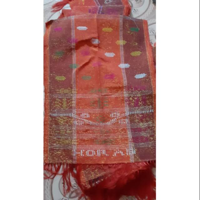 ULOS SADUM MERAH ULOS SADUM MURAH ULOS BATAK TOBA ULOS HOLONG PANOROPI PAKAIAN KOSTUM ADAT BATAK