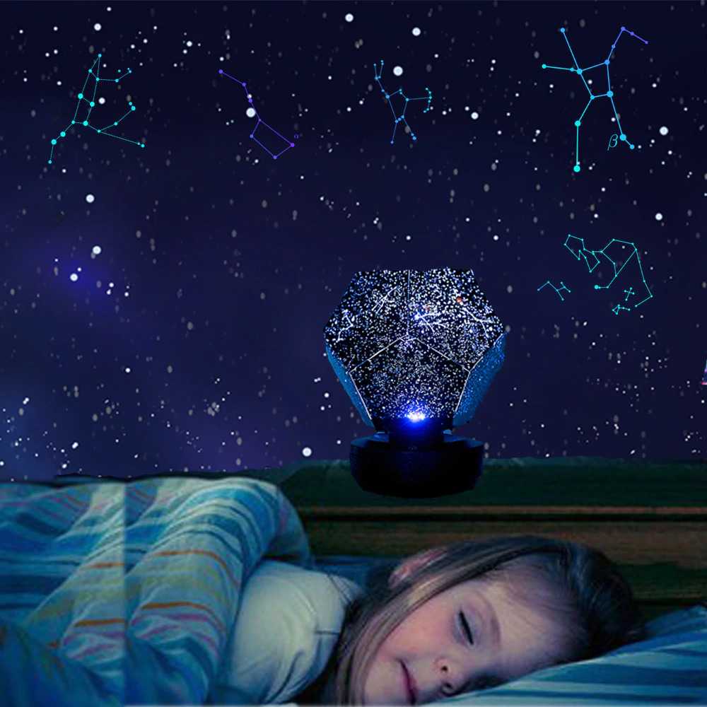 Ousam Lampu Proyektor LED Starry Night Sky Remote Control - OU3