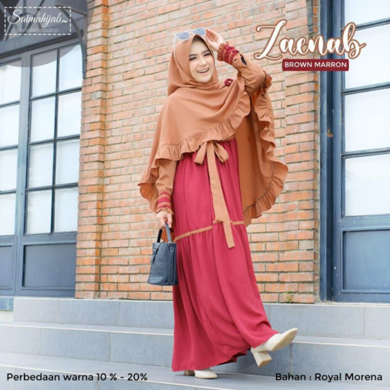 Open  Pre Order Zaenab  syar'i by @saimahijab_official