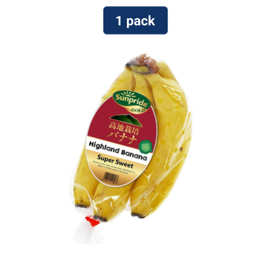 

Highland Cavendish Banana 1 Pack