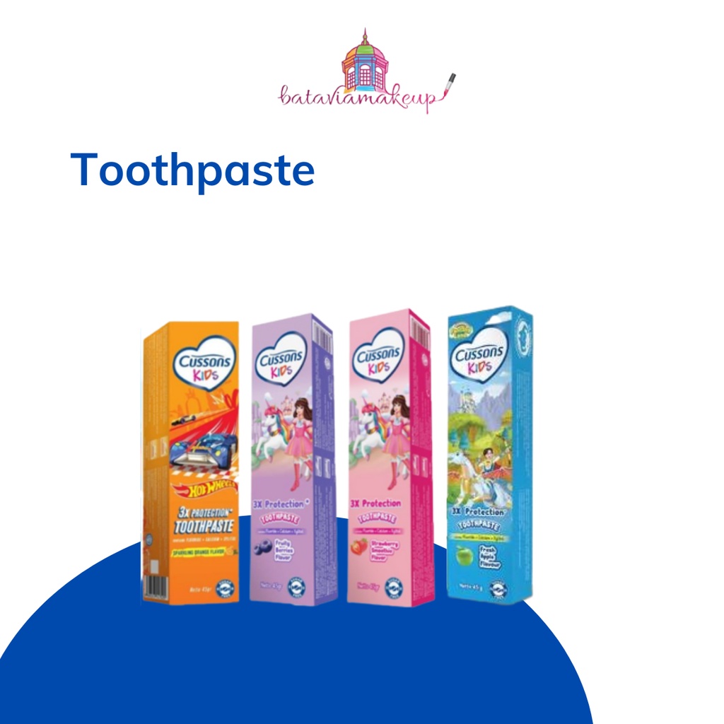 Cussons Kids Toothpaste 45gr/Pasta Gigi Anak/Odol Anak