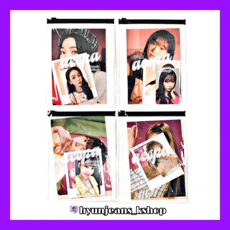 [READY STOCK] AESPA 2022 SEASON GREETING - PHOTO PACK photopack seasons greetings / season's greetin