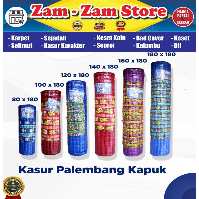 KASUR PALEMBANG KAPUK ASLI