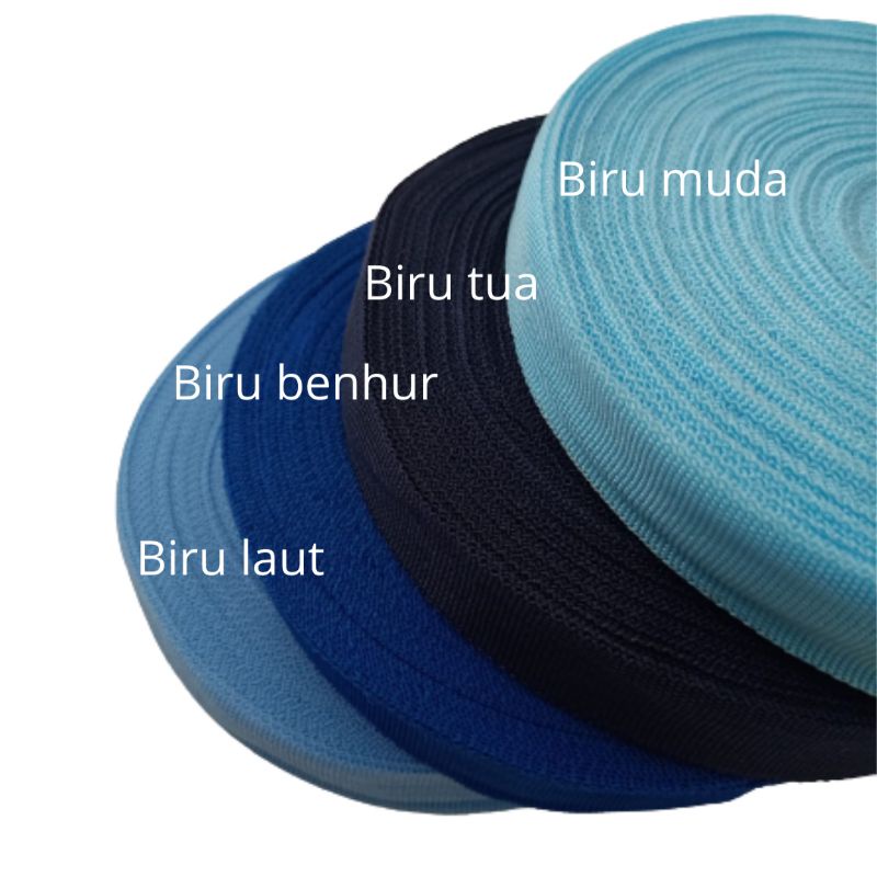 1 Rol Bisban Pelipit PP 2,5cm (Polyprophylene) 36 yard / 32 m