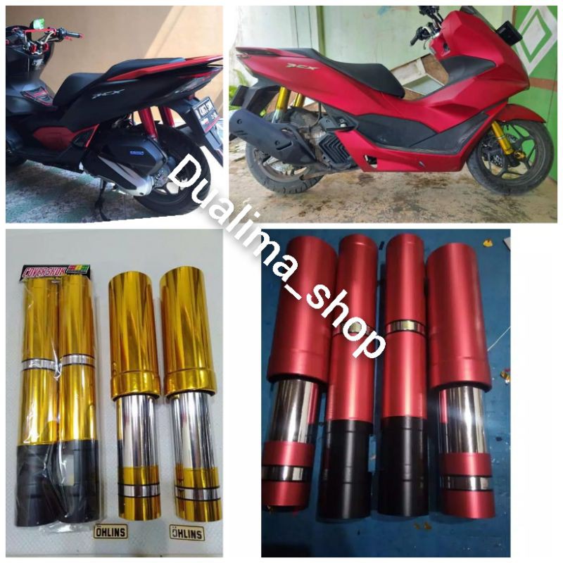 Cover shock honda PCX 160cc , cover shock pcx new 160