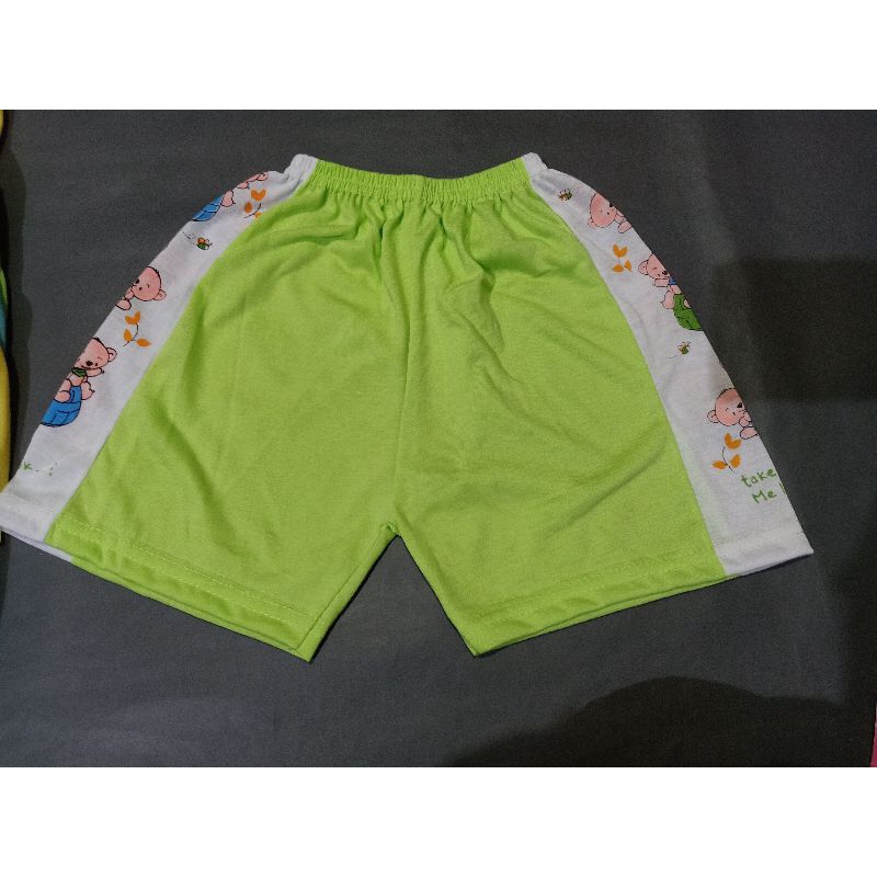 Celana Pendek Bayi Harian Motif OSHUKA 100% Cotton 1-3 Tahun Celana Santai Balita Celana Ompol Pendek Halus Adem Harga Grosir