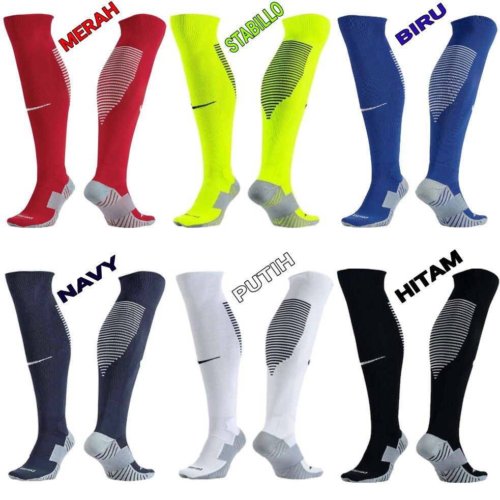 KAOS KAKI BOLA SOCKS NIKE STADIUM - NIKE PERFORMANCE GRADE ORI IMPORT HIGH QUALITY