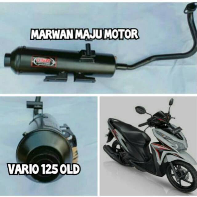 Knalpot racing standar tuk vario 125 old