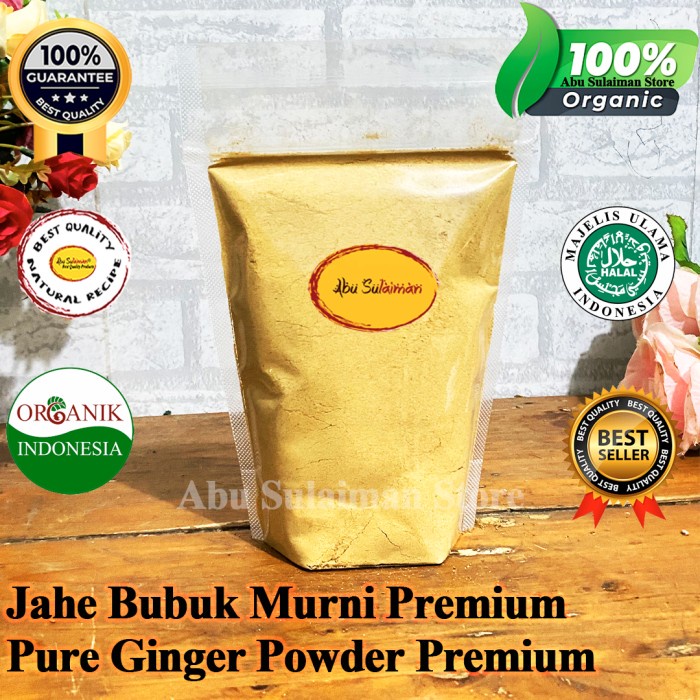 

Jahe Bubuk 100 gram Murni / Pure Ginger Powder Abu Sulaiman