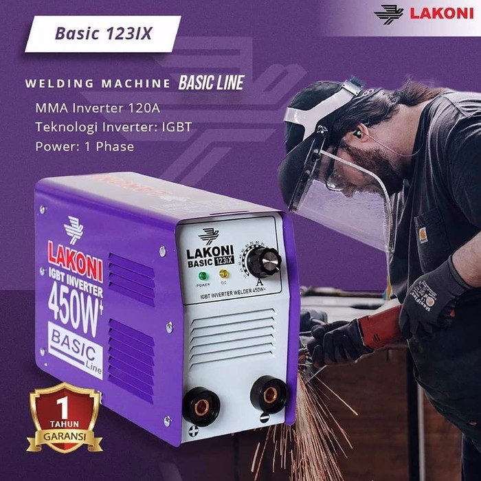 Promo Mesin Las Lakoni 450 Watt 120 A Basic 123 Ix Lion Teknik Semarang Per Murah Shopee Indonesia