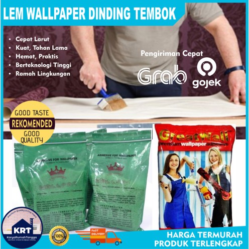 LEM WALLPAPER Untuk Stiker Dekorasi Hiasan Dinding Emboss LEM WALLPAPER Untuk Stiker Dekorasi Hiasan Dinding Emboss