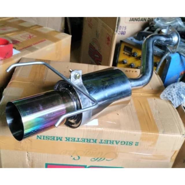 KNALPOT HKS PELANGI BOLT ON MOBILIO