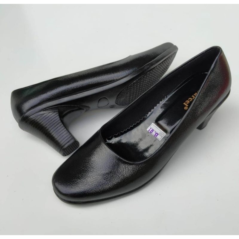 COD-Sepatu Pantofel Wanita Formal Hak 5cm