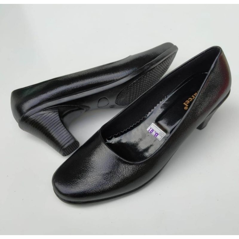 Sepatu Pantofel Wanita Formal high heels 3-5 cm