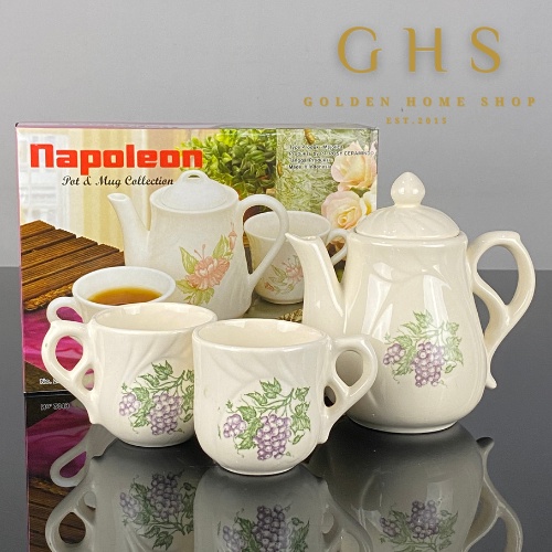 3 PCS MINI TEA SET HAMPERS HADIAH GIFT WEDDING BIRTHDAY CANGKIR MUG GELAS COLLECTION SET KERAMIK