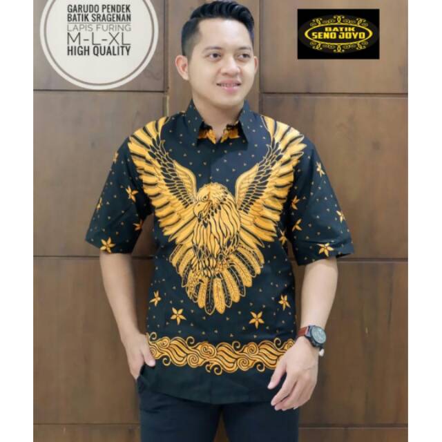 KEMEJA BATIK ELANG PENDEK