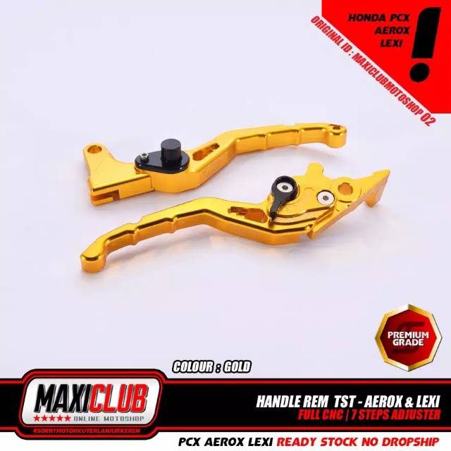 [ TST] HANDLE AEROX / LEXY /FREEGO FULL CNC HANDLE VARIASI AEROX