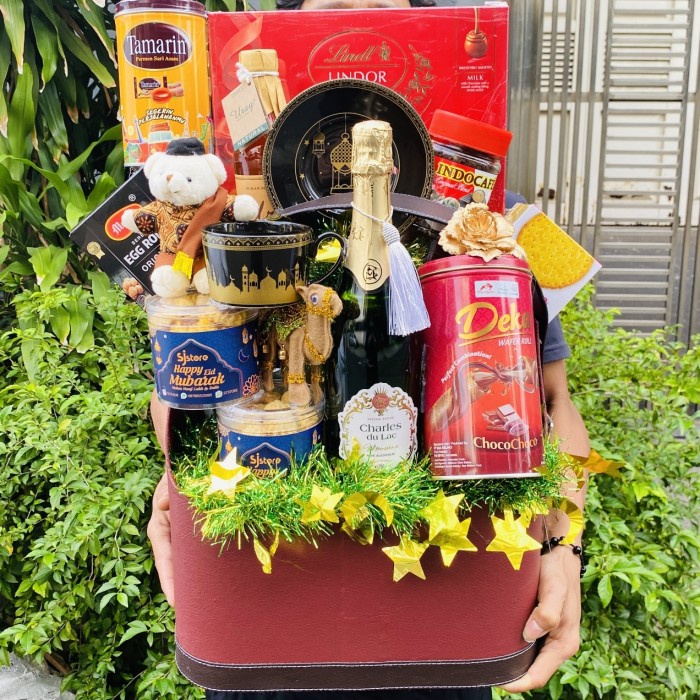 

Paket box hampers lebaran parcel idul fitri ramadhan kue kering 103