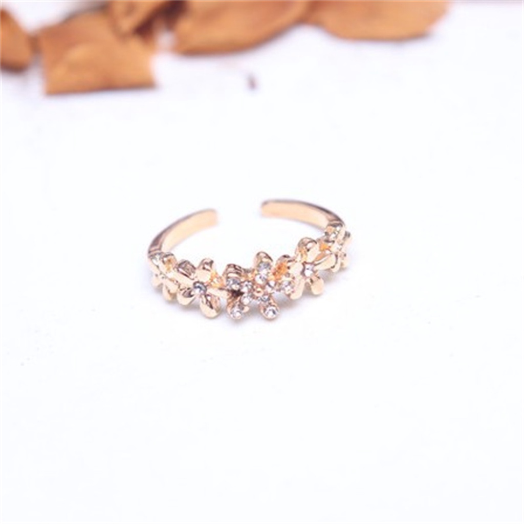 Hu Hu Hu Hu Hu Alat Bantu Pasang Kacamata♡ Cincin Bentuk Kupu-Kupu Sparkling Bahan Alloy Tahan Karat Untuk Wanita