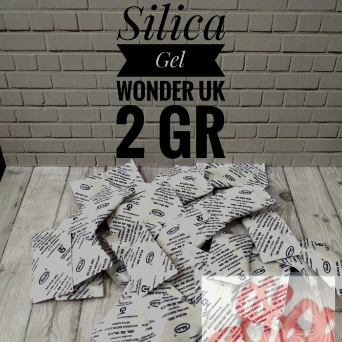 sale Silica Gel Wonder Food Grade UK 2 gr Pk 500GR Diskon