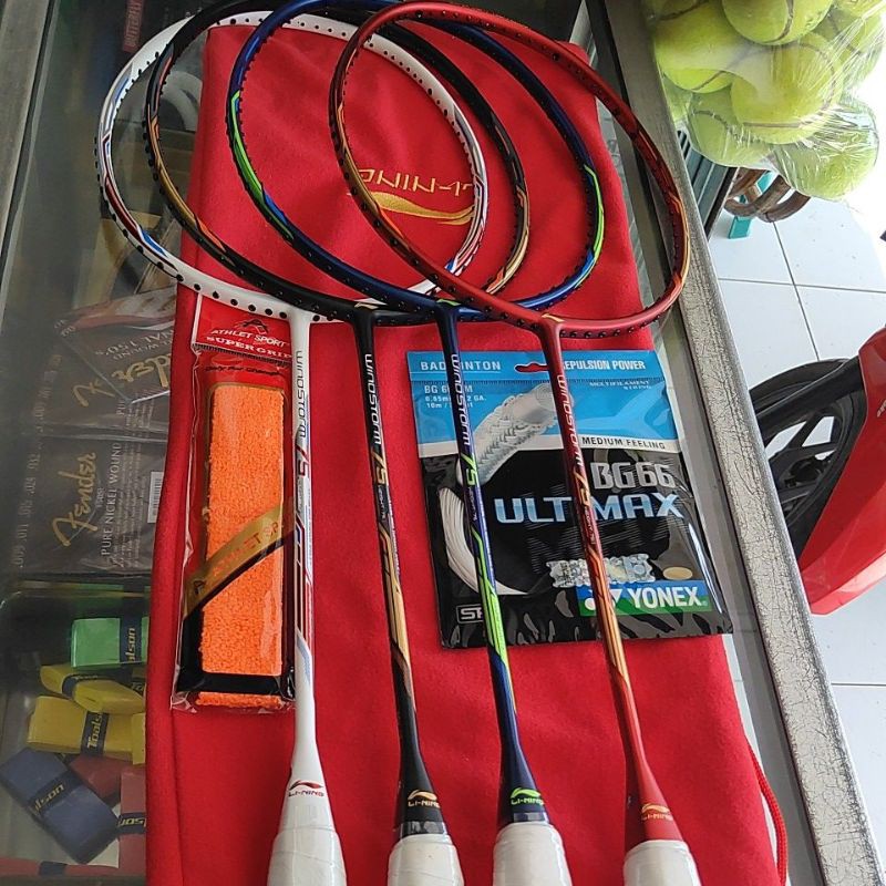 RAKET BADMINTON LINING WINDSTORM 75 Shopee Indonesia